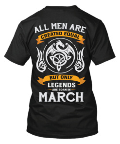 March T-shirt Back Print